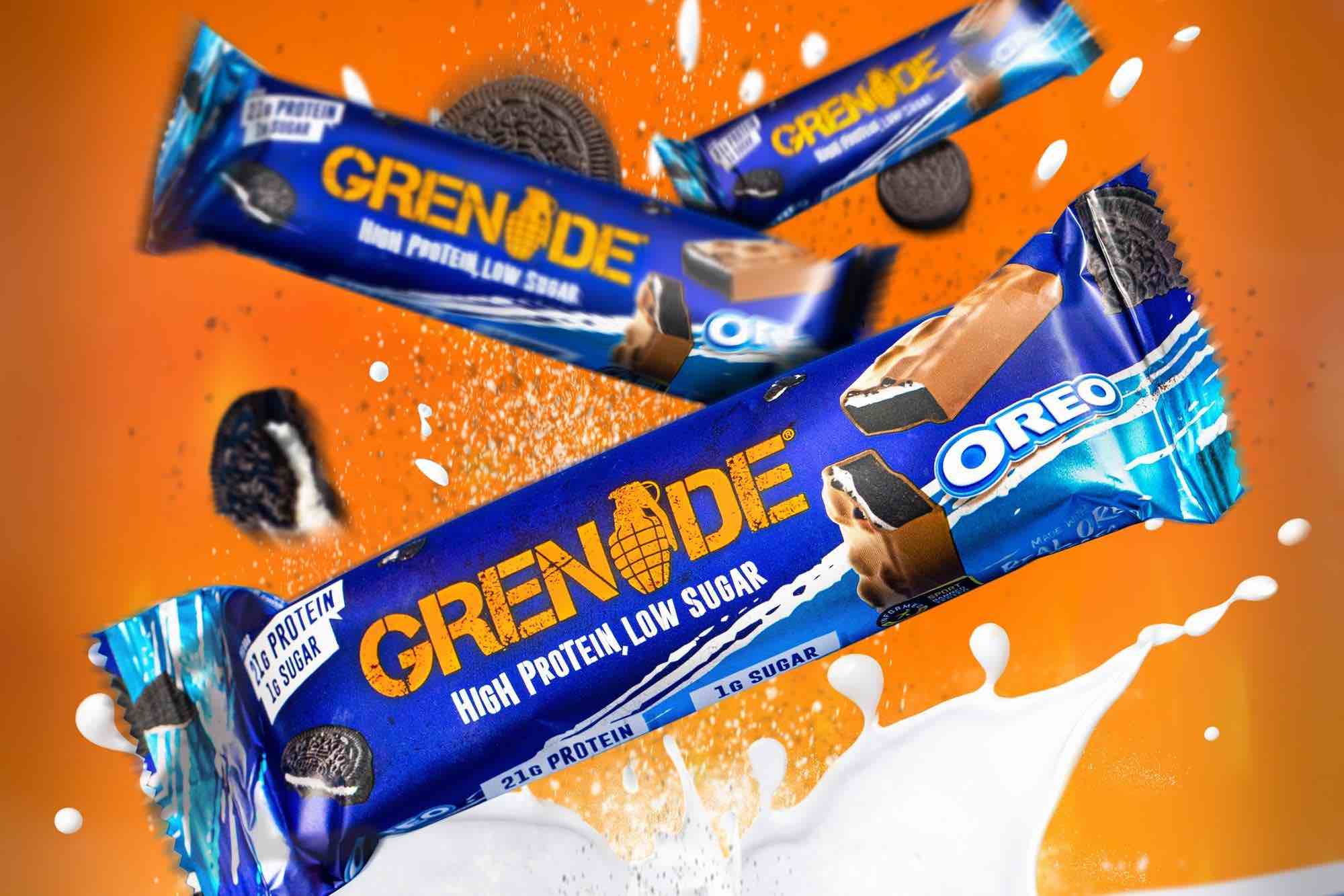 Grenade Oreo protein bar nutrition muscle diet health snack