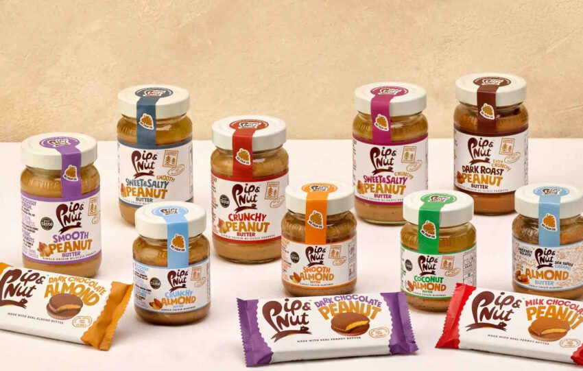 Pip And Nut peanut butter almond nut butter palm oil health snack