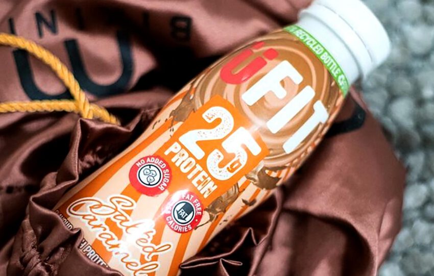 UFit protein shake ready to drink muscle recovery training gym